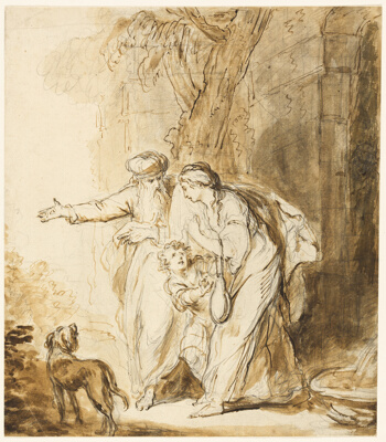 Abraham Sending Away Hagar and Ishmael