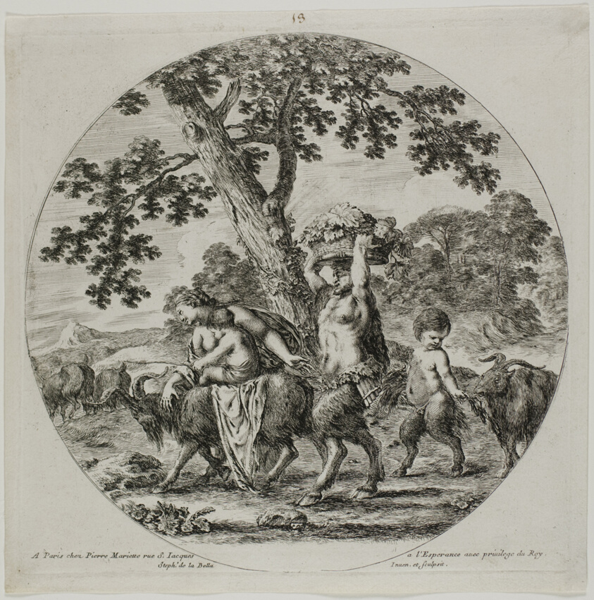 Satyr Family Walking