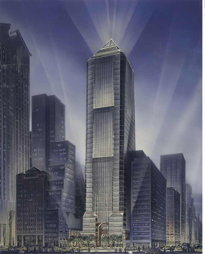 Park Avenue Tower, New York, Perspective
