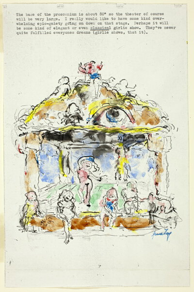 Sketch for a Theatre Set