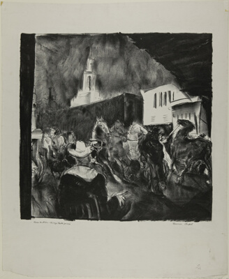 Horse Auction, Chicago Stockyards