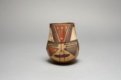 Beaker in the Form of a Trophy Head with Bound Lips