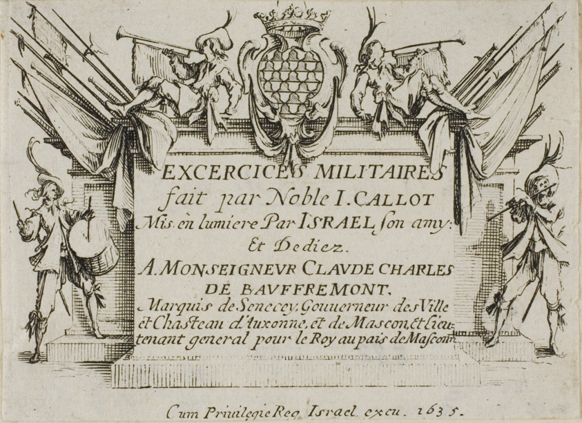 Frontispiece, from The Military Exercises
