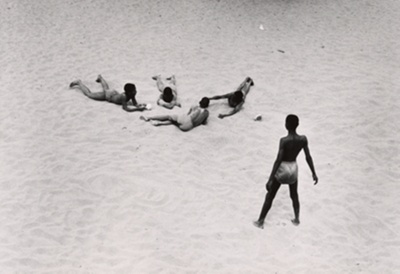 Five Boys on Beach