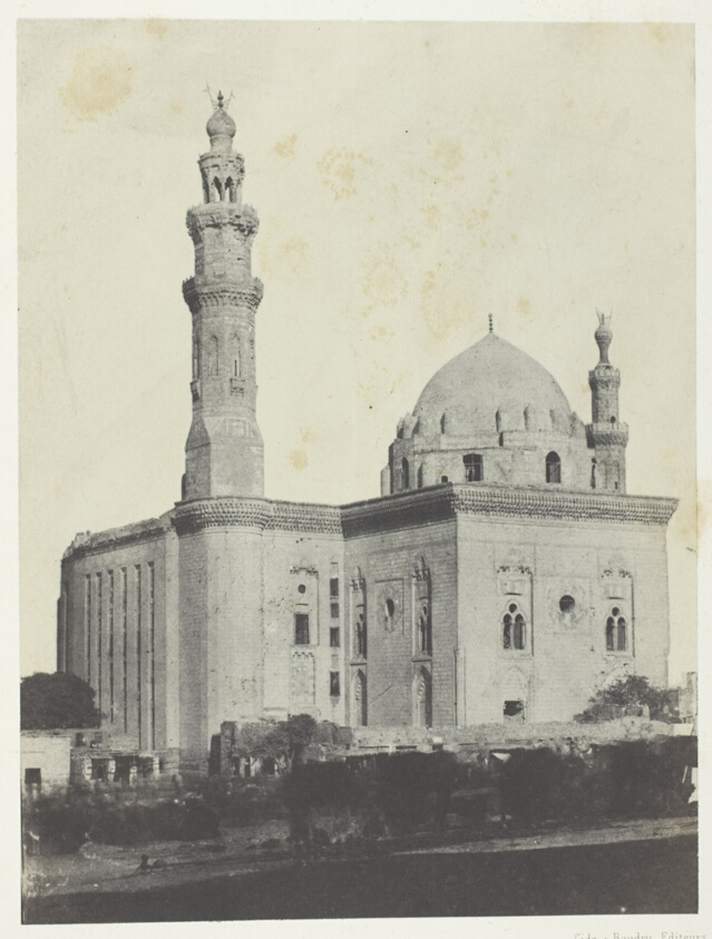 Mosquée de Sultan Haçan, Le Kaire, plate 5 from the album "Egypte, Nubie, Palestine et Syrie" (1852)