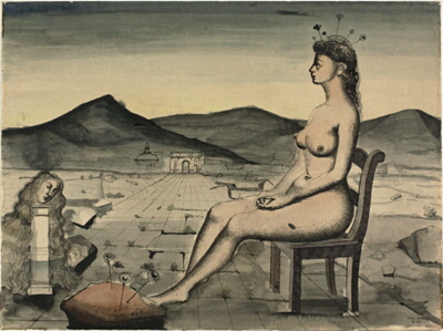 Nude Among Ruins