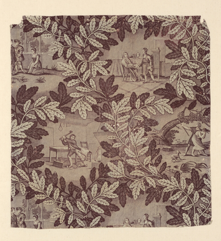 Fables of La Fontaine (Furnishing Fabric)