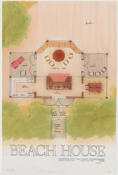 Beach House, Design Drawings