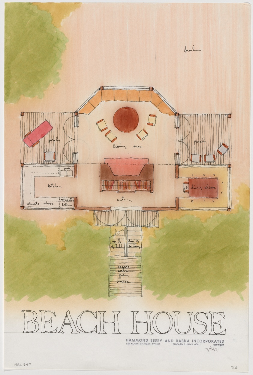 Beach House, Design Drawings
