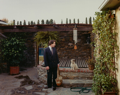 Television Executive Leaving for Work and Jack Russell Terrier, Santa Monica, California, from the series "Stranger Passing"