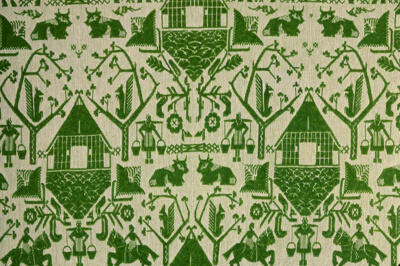 Panel in the Style of "Beiderwand"