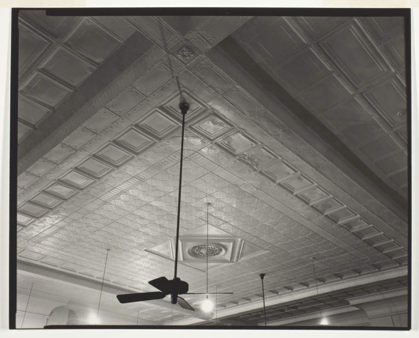 Pressed-Metal Ceiling, Pike County Court House, Zebulon, GA