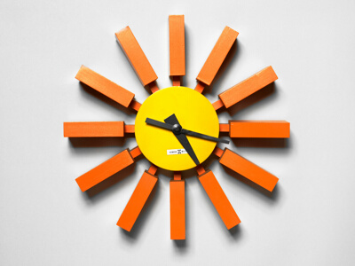 Block Clock (model no. 2285/no. 6085)