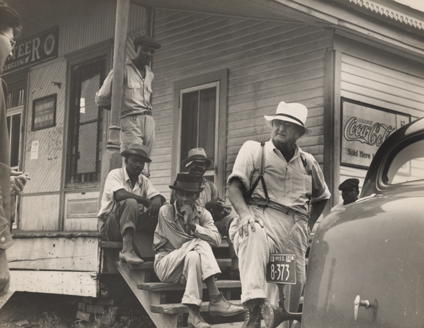 Plantation Overseer and his Field Hands, Mississippi Delta