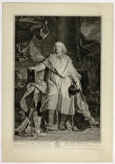 Portrait of Jacques Bénigne Bossuet, Bishop of Meaux