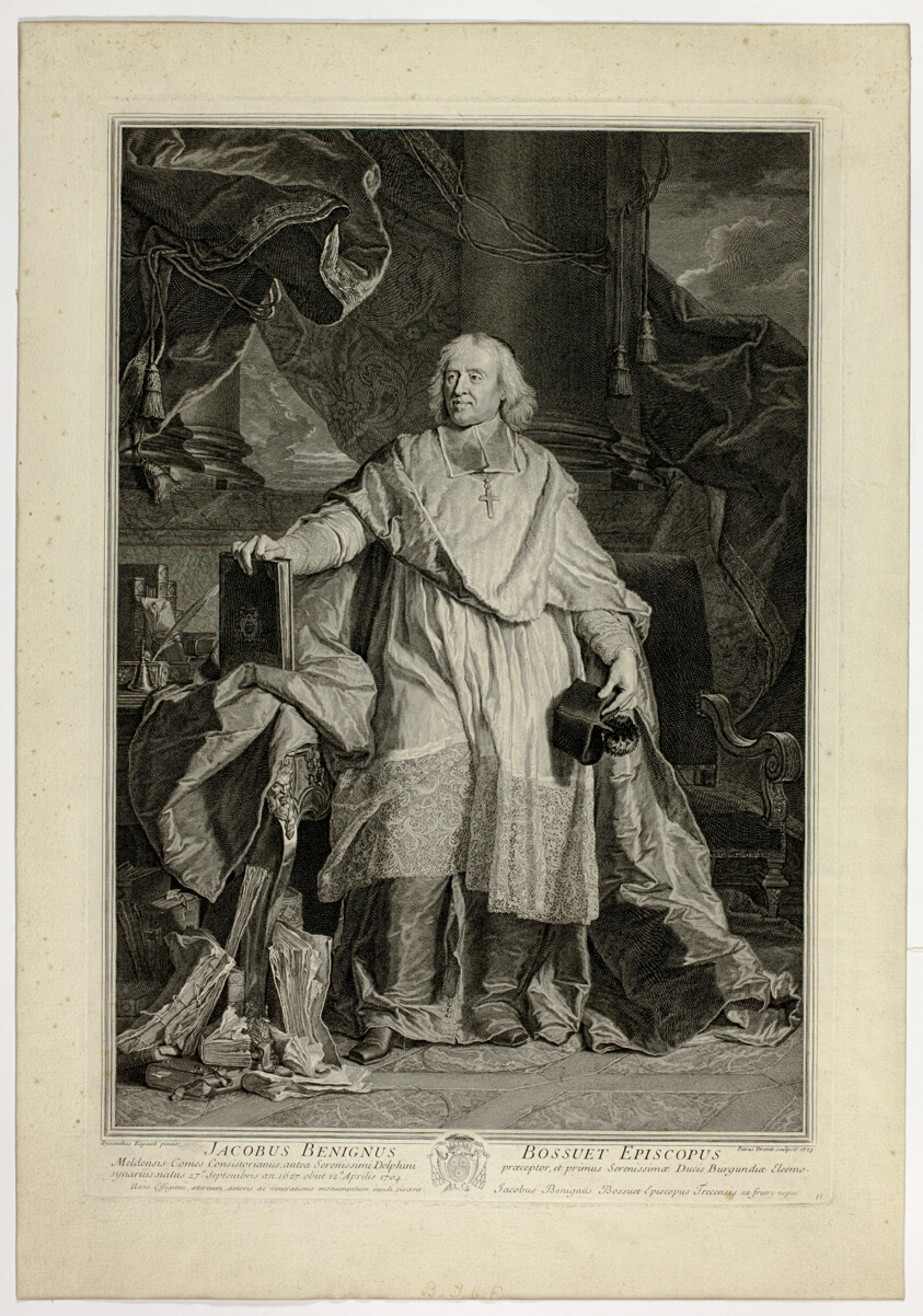 Portrait of Jacques Bénigne Bossuet, Bishop of Meaux