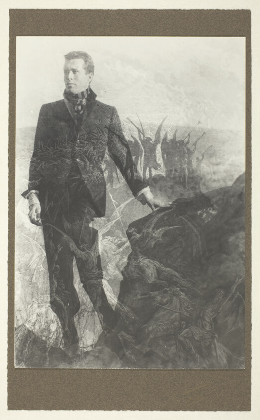 Kenneth Anger, Topanga Canyon, Composite with Gustave Doré Engraving