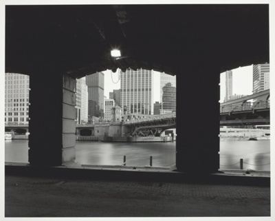 Chicago River From Beneath Merchandise Mart , View South