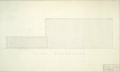 Drexel Town and Garden Houses, Chicago, Illinois, Elevation