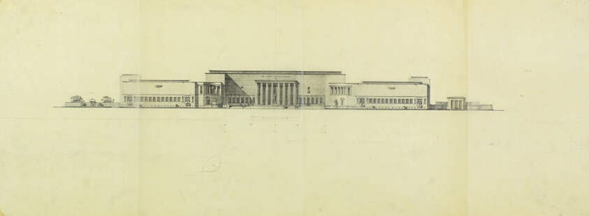 Art Institute of Chicago Competition, Elevation