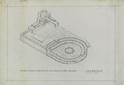 W. Emery Lancaster Farm Residence, Quincy, Illinois, Isometric
