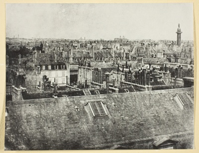 Les Toits de Paris (Vue de la rue Castiglione?)