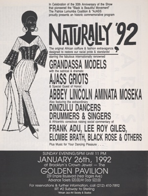 Untitled (Poster for Naturally ‘92)