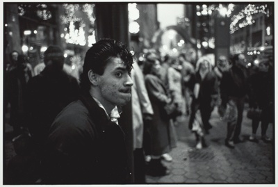 Young Man at Night