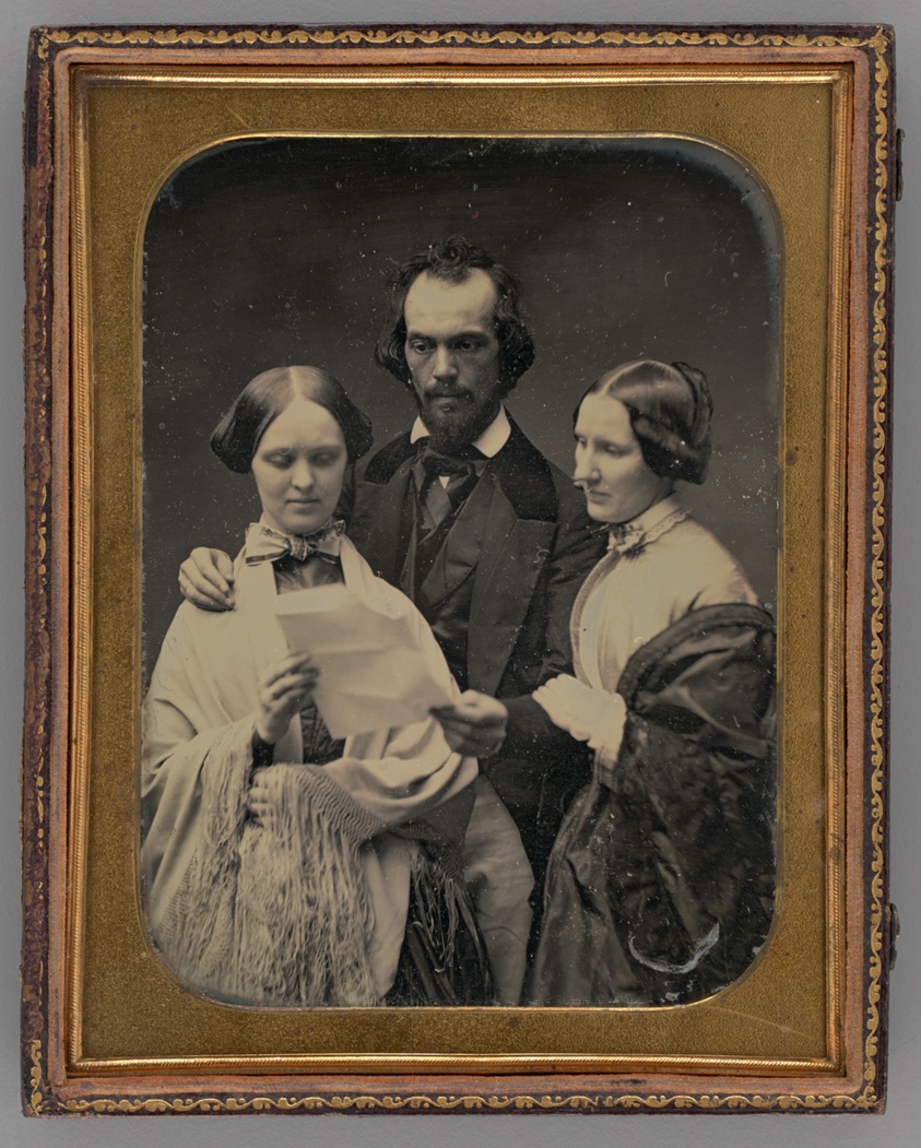 Untitled (Portrait of Two Women and One Man)