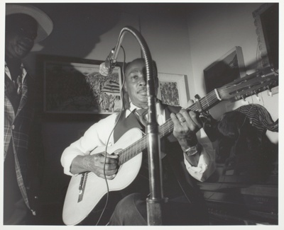 Rafael Benito, a.k.a. Luc R. Mesadieu; Haitian Singer, Guitarist and Artist