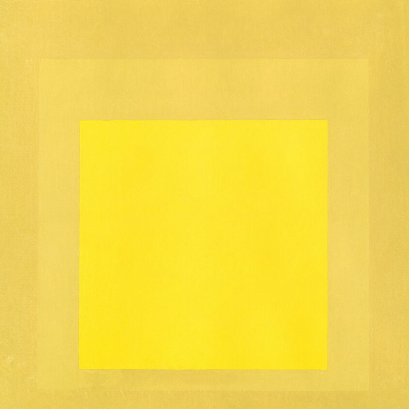 Homage to the Square: Yellow Signal