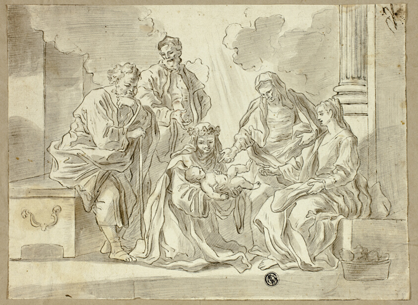 Holy Family with Saints