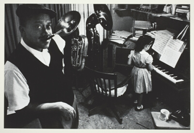 Red Callender at Home, from the series "Jazz Street"