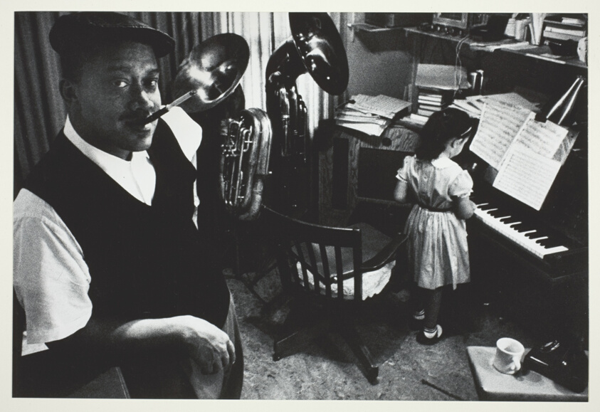 Red Callender at Home, from the series "Jazz Street"