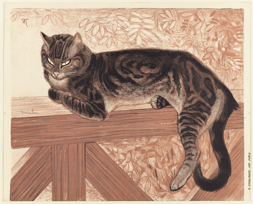 Summer: Cat on a Balustrade