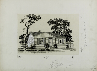 House A, Small Homes Guide, Perspective Rendering