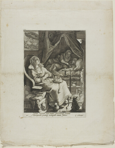 Night, plate four from Four Times of Day