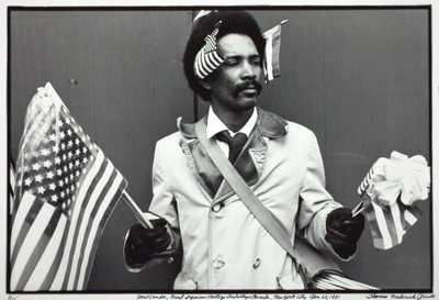 Street Vendor, Freed Iranian Hostage Tickertape Parade, New York City
