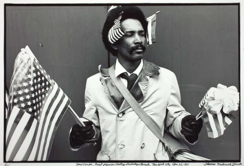 Street Vendor, Freed Iranian Hostage Tickertape Parade, New York City