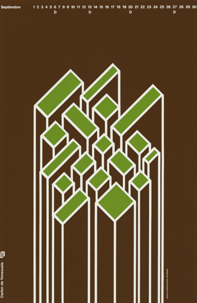Carton de Venezuela, Septiembre, Poster
