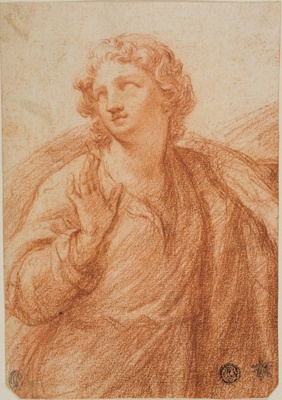 Half-length Draped Figure