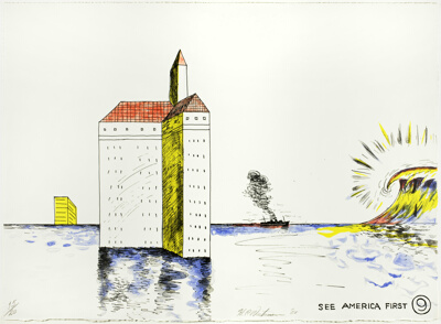Untitled, plate nine from See America First