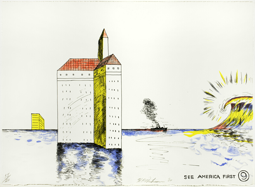 Untitled, plate nine from See America First