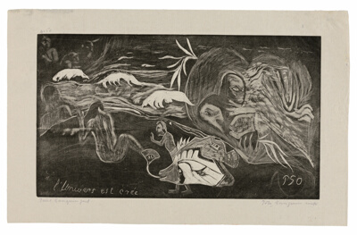 L’univers est créé (The Universe Is Being Created), from the Noa Noa Suite