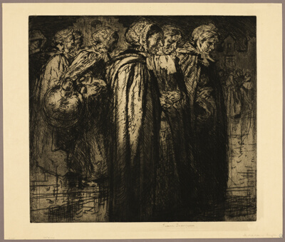 Old Women, Bruges