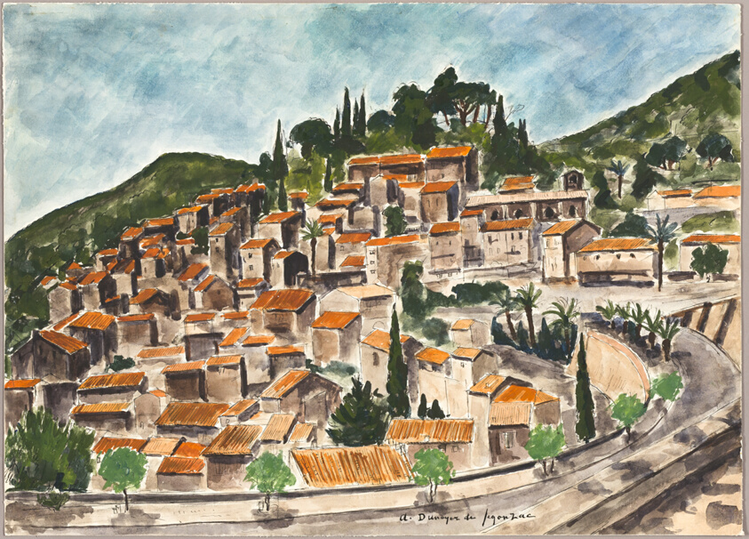 Landscape at Grimaud, Provence