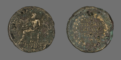Coin Depicting Zeus Akraios