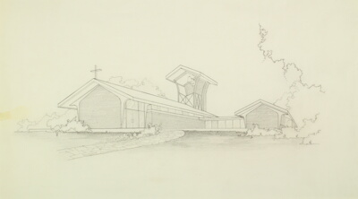 Saint Michael's Episcopal Church, Barrington, Illinois, Perspective