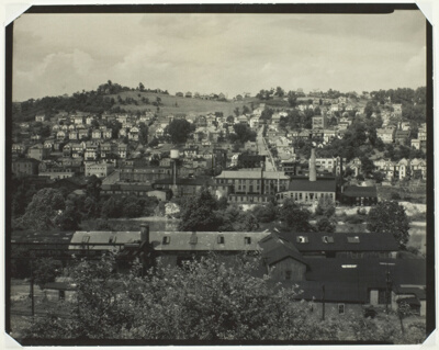 View of Morgantown, West Virginia