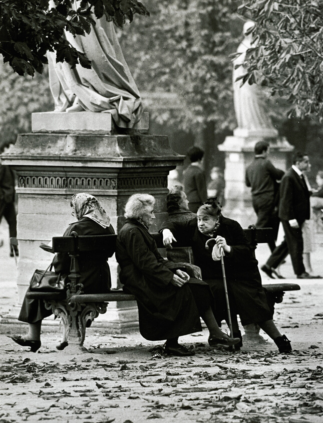 Paris, Two Friends In the Luxembourg Garden